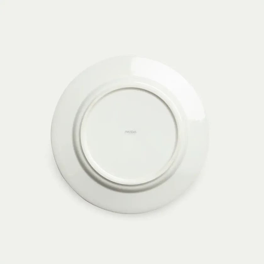 Flowers Tallrik Water Lilies 28 cm Vit