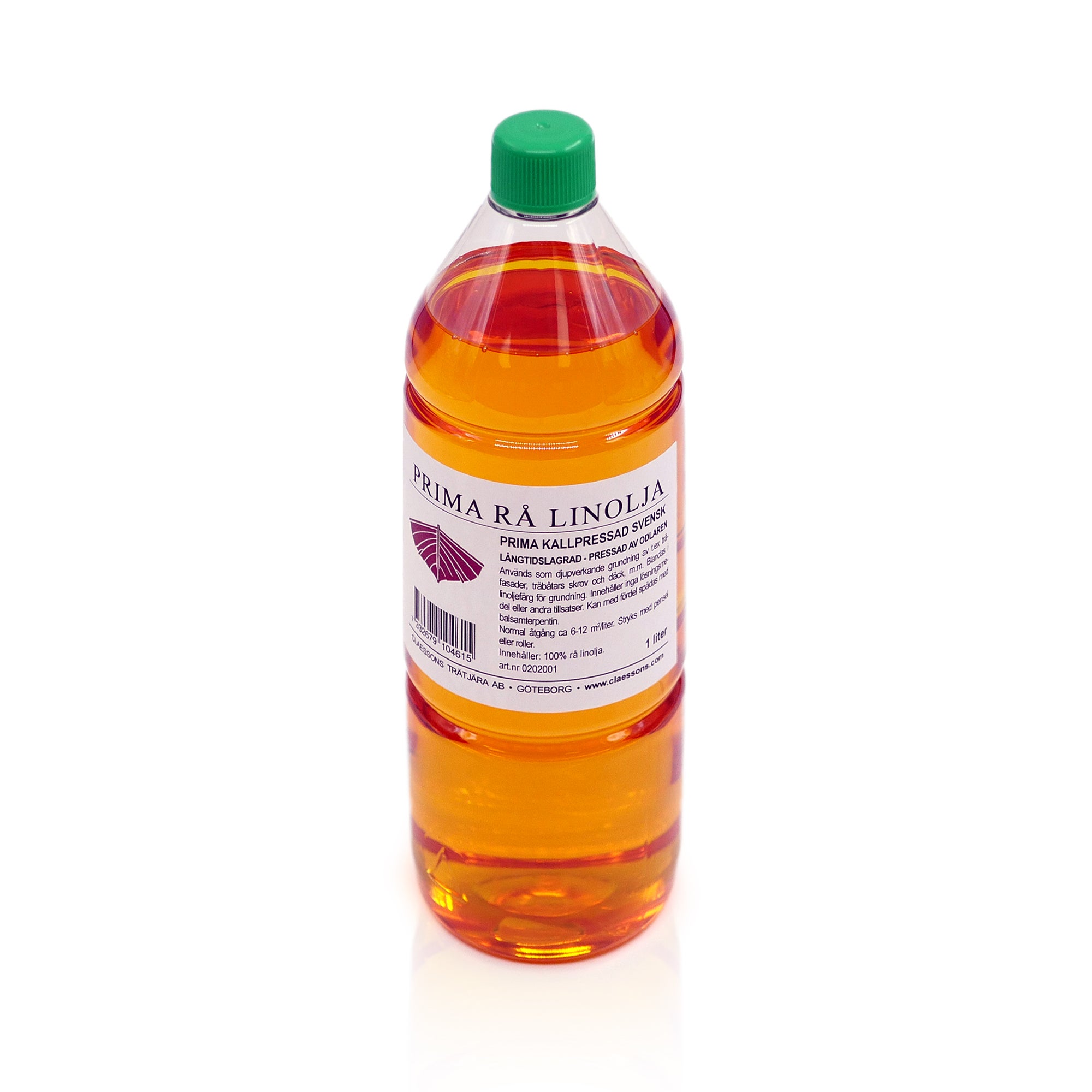 Rå Kallpressad Linolja 1L