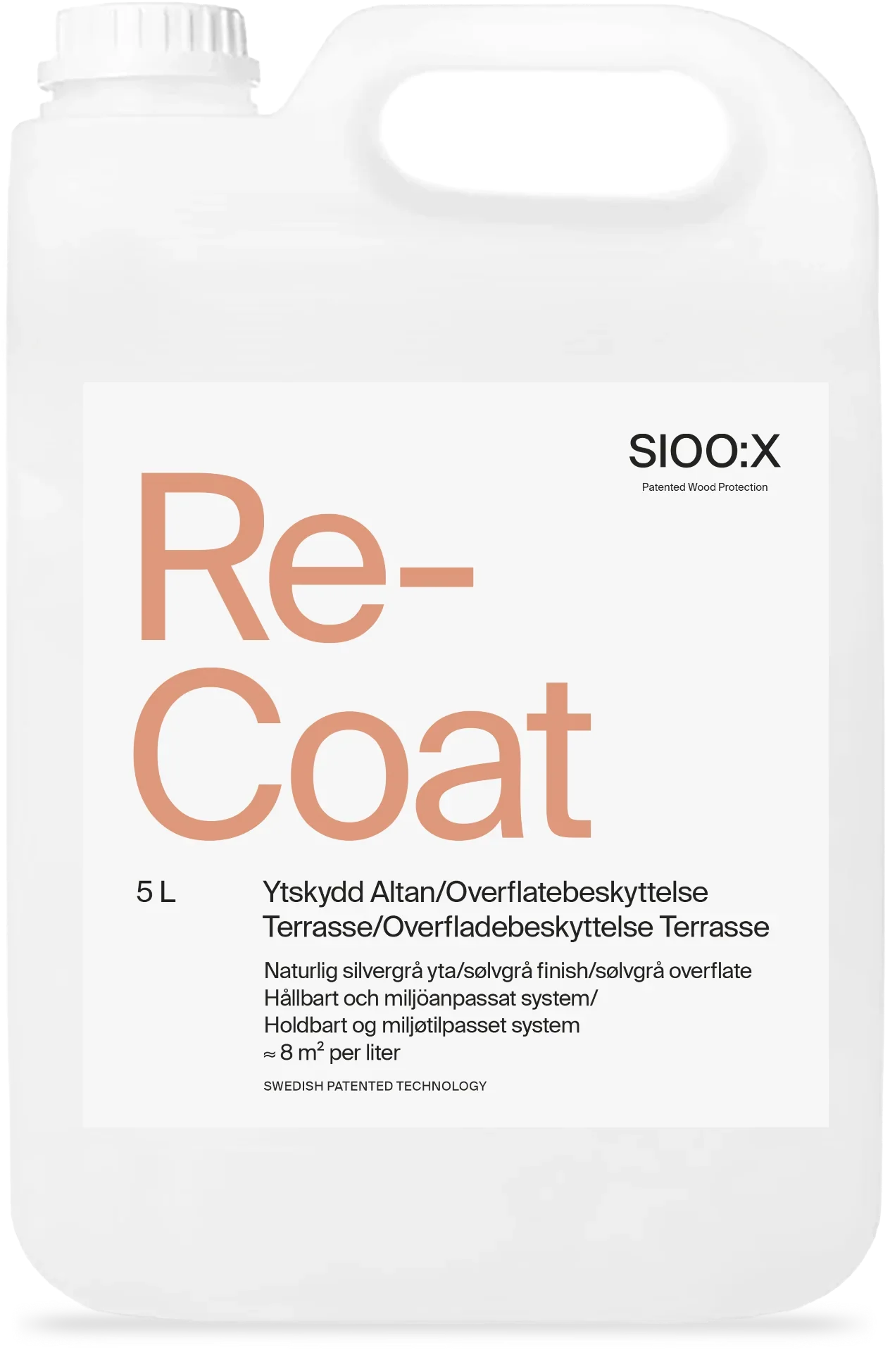 SiOO:X Re-Coat Decking - 5L