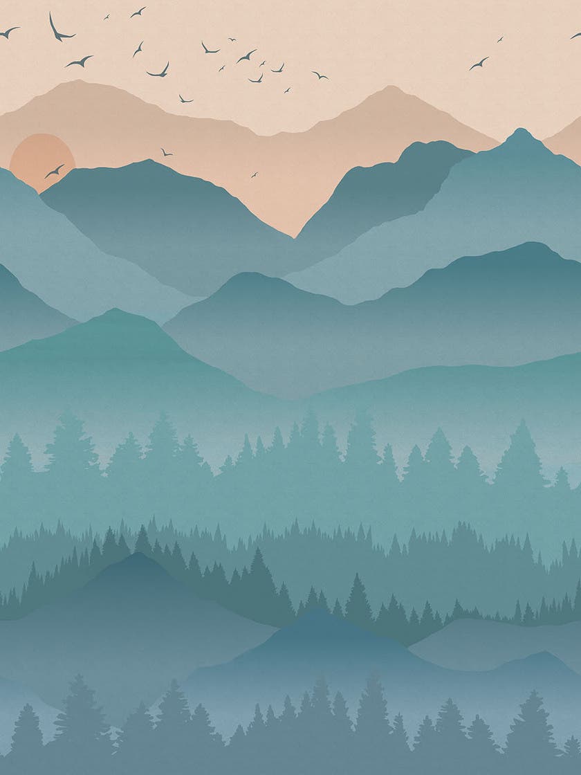 Glasshouse II Väggbild