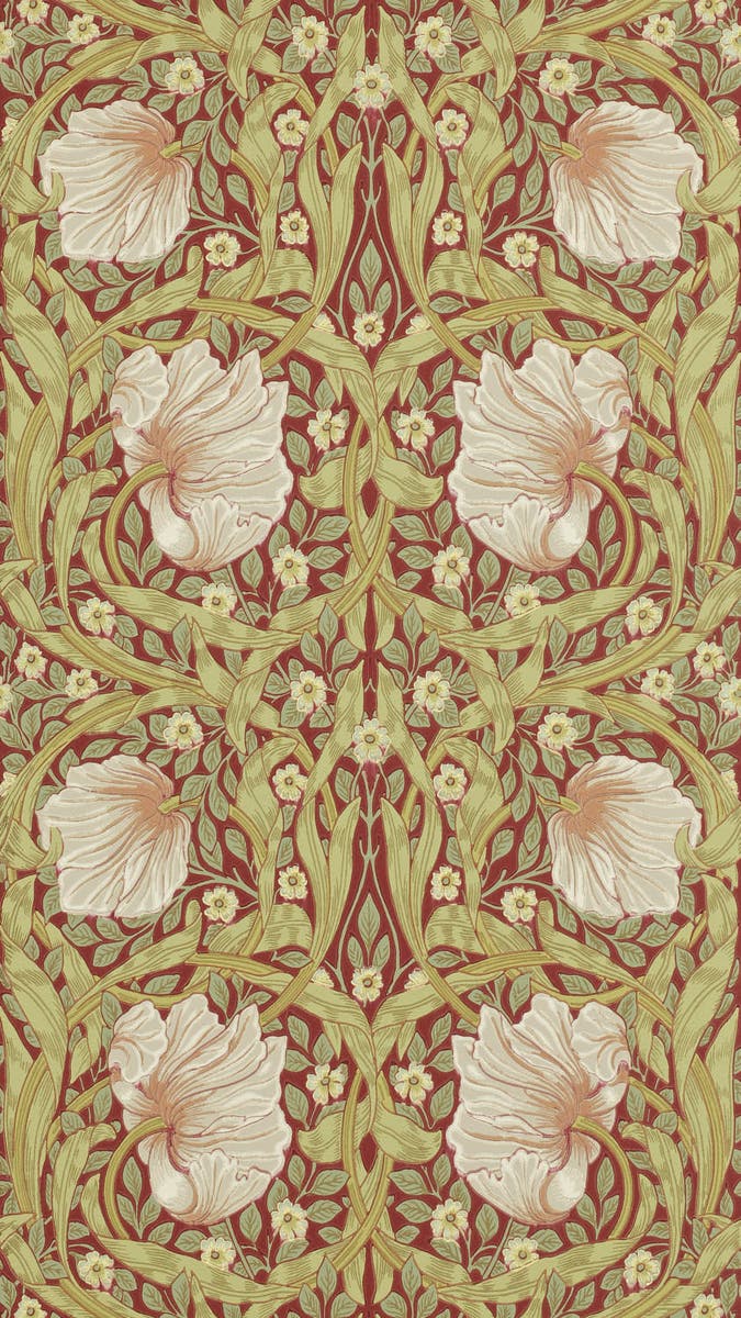 Morris & Co - Pimpernel Brick/Olive Morris 160th Anniversary