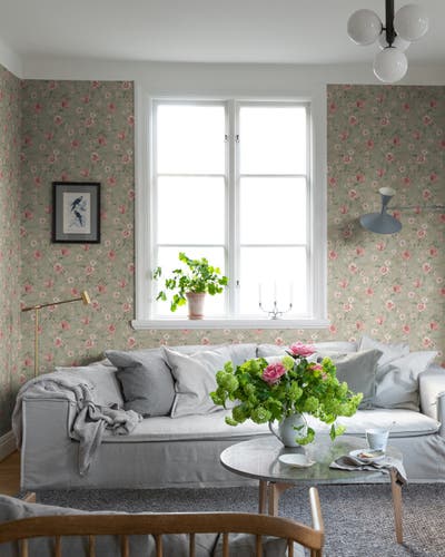 Midbec Tapeter - Trädgårdsblommor