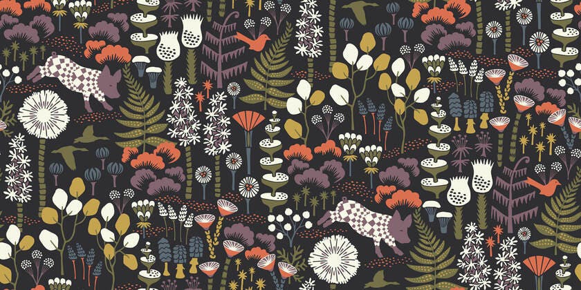 Hanna Werning Hoppmosse 1452, Swedish Designers Wallpapers