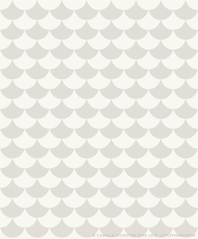 Waves - Light Grey