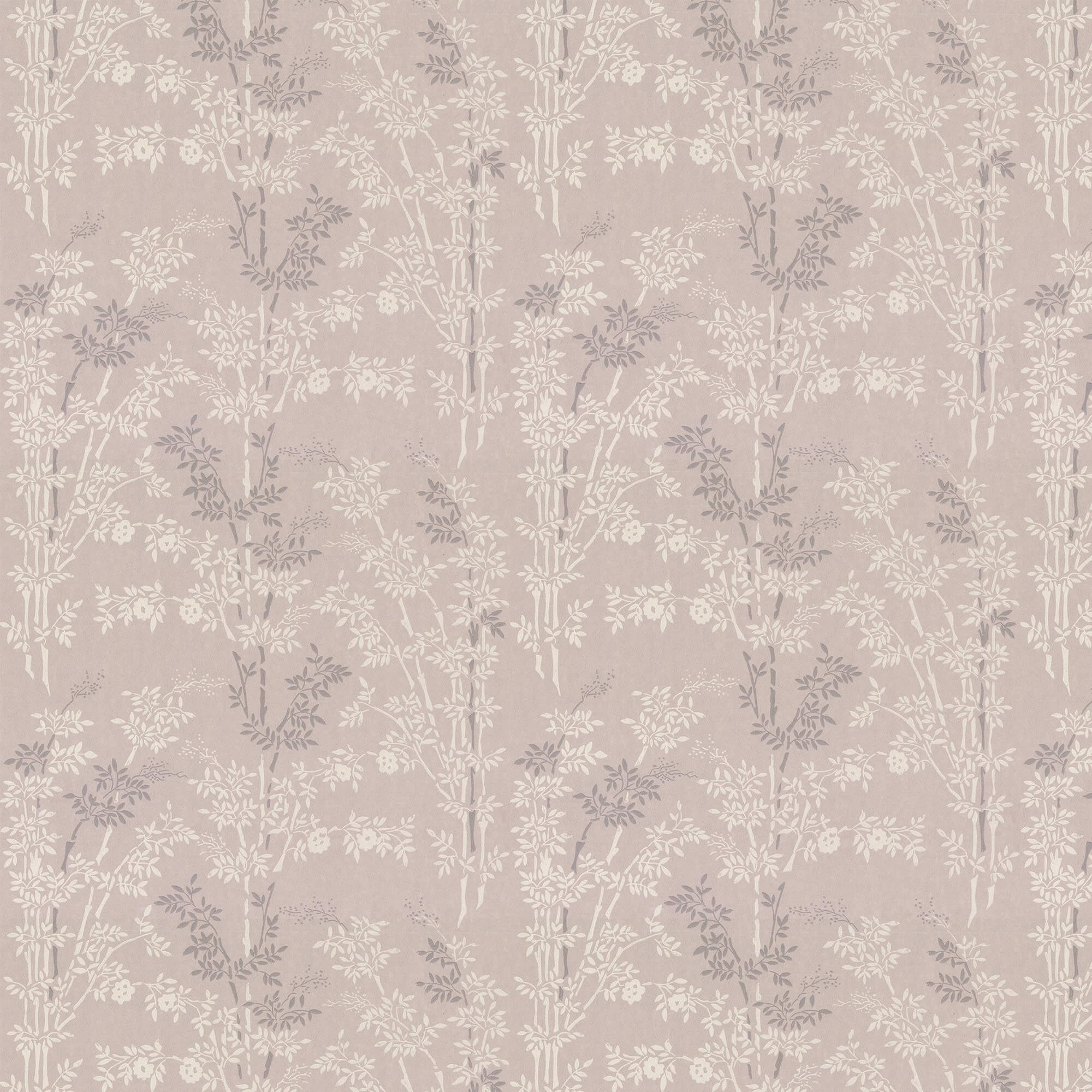 Lim & Handtryck - Bambu - Grå/Vit x124-27