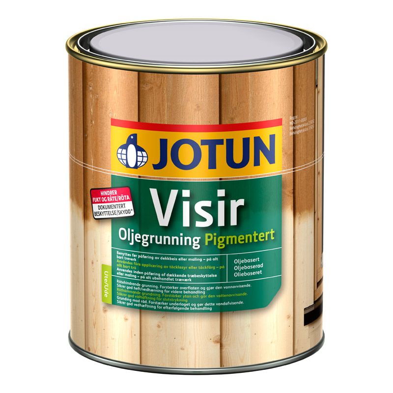 Visir Oljegrunning Pigmenterad 1L