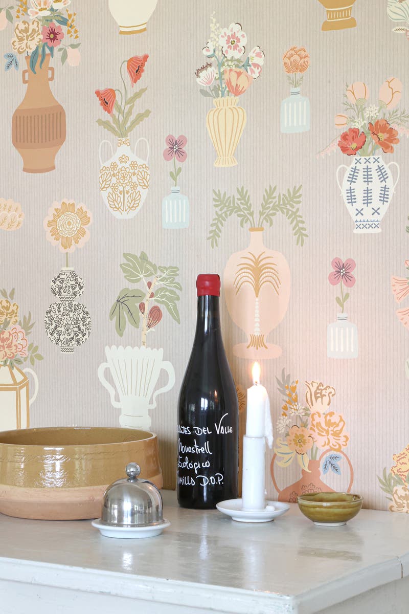 Majvillan - Floral Daiquiri Misty Gray