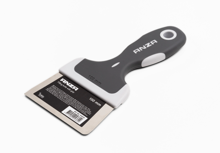 Spackel med grepp 100mm