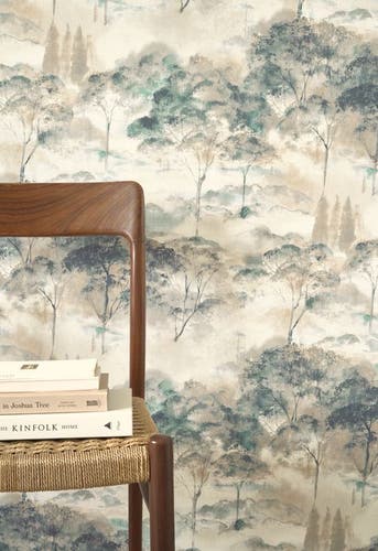 Casadeco - Sila Beige Mastic / Bleu Riverside 4