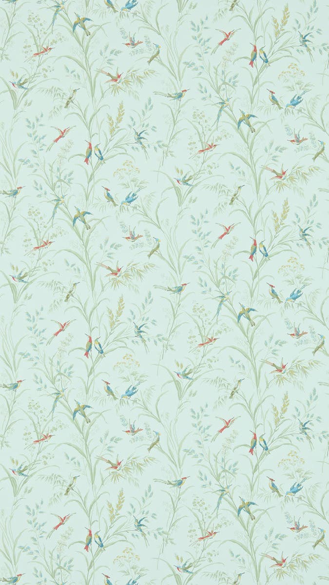 Tuileries Sage/Multi Country Woodland Wallcove