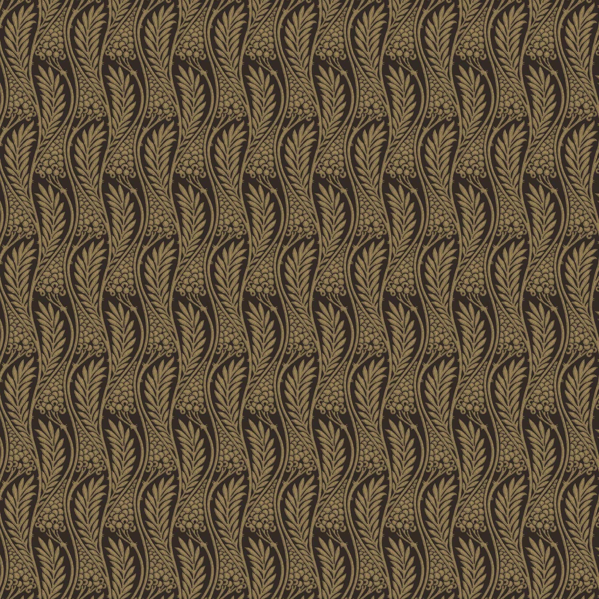 Lim & Handtryck - Vingård - Svart/Brons K49-20