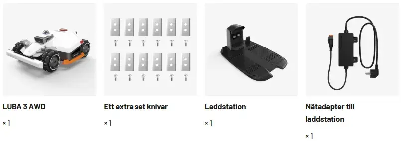 Robotgräsklippare LUBA 3 AWD 5000