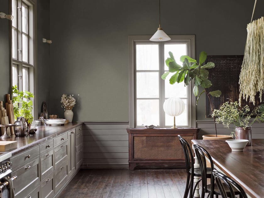 Boråstapeter - Canvas Olive