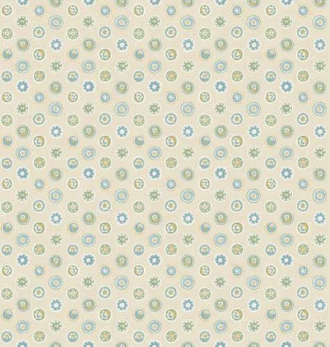 Court Buttons Blue/Green