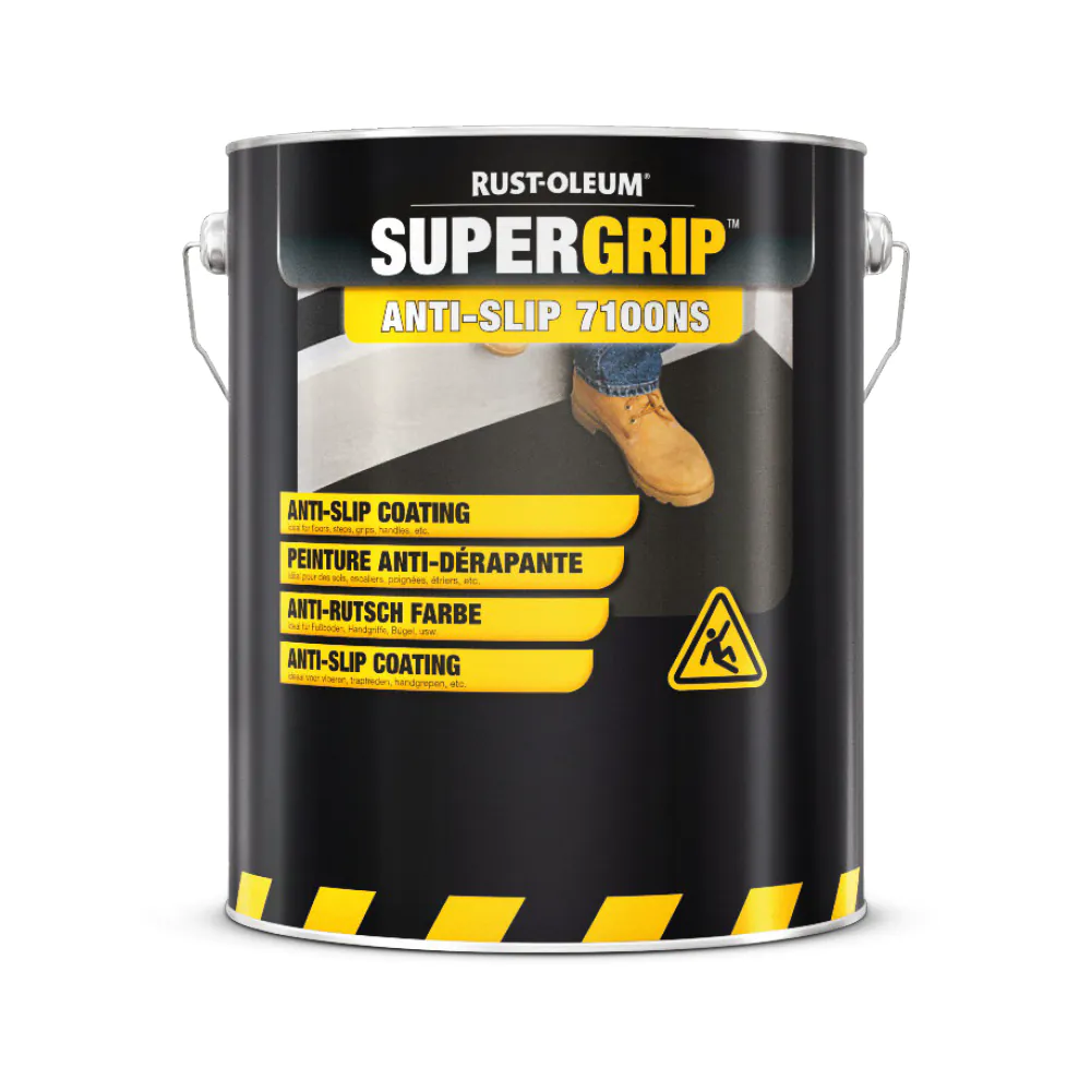 Rust-Oleum Halkskyddsfärg SuperGrip 5L Svart