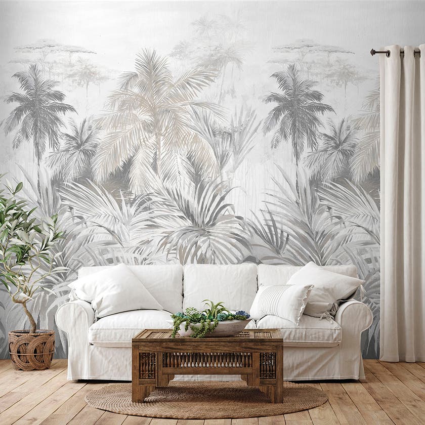 Caribbean II Selva Mural