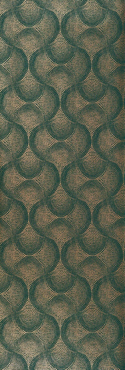 Osborne & Little - Uroko Kanoko Uroko Teal/Copper