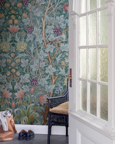 Midbec Tapeter - Vine Embroidery