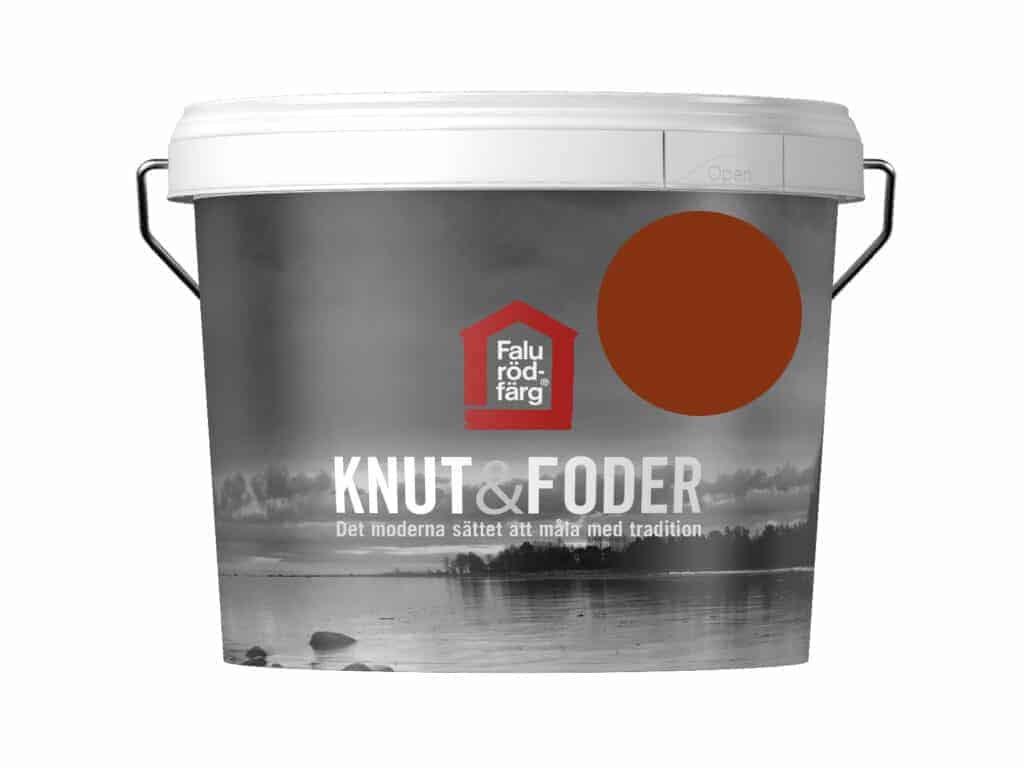 Falu Rödfärg Knut & Foder - Röd 1L