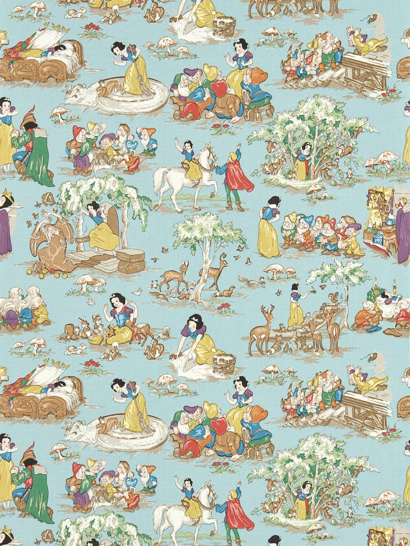 Sanderson - Snow White Puddle Blue Disney Home X Sanderson W