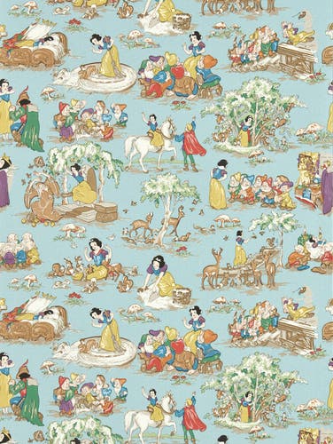 Sanderson - Snow White Puddle Blue Disney Home X Sanderson W
