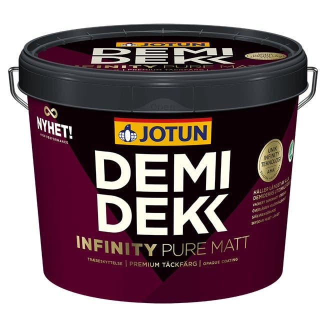 Demidekk Infinity Pure Matt 2,7 L Valfri kulör