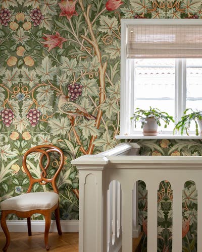 Midbec Tapeter - Vine Embroidery