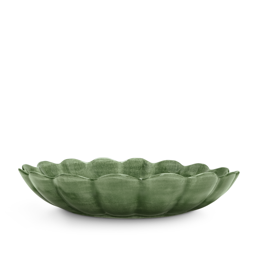 Oyster Skål 31 cm Forest Green