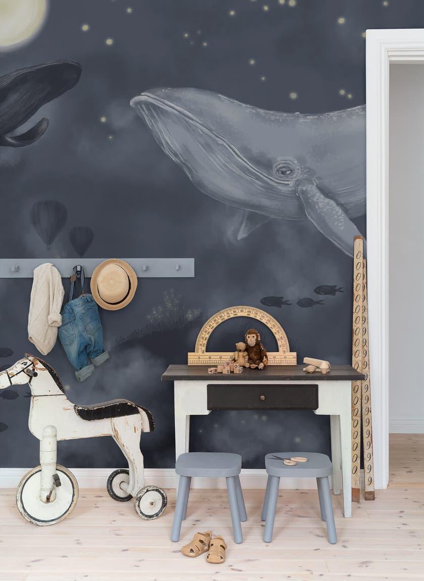 Boråstapeter - Whales in the sky