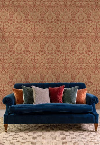 Queen's Damask Old Red