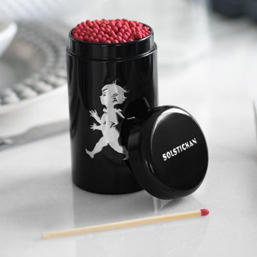 Rör tändstickor, Svart (ca 100 stickor)