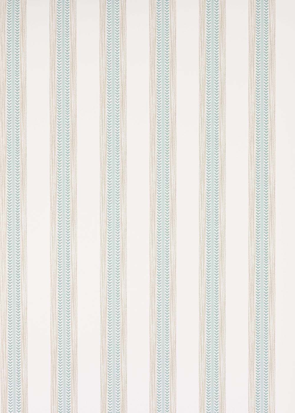 Jane Churchill - Camber Stripe Aqua/Beige