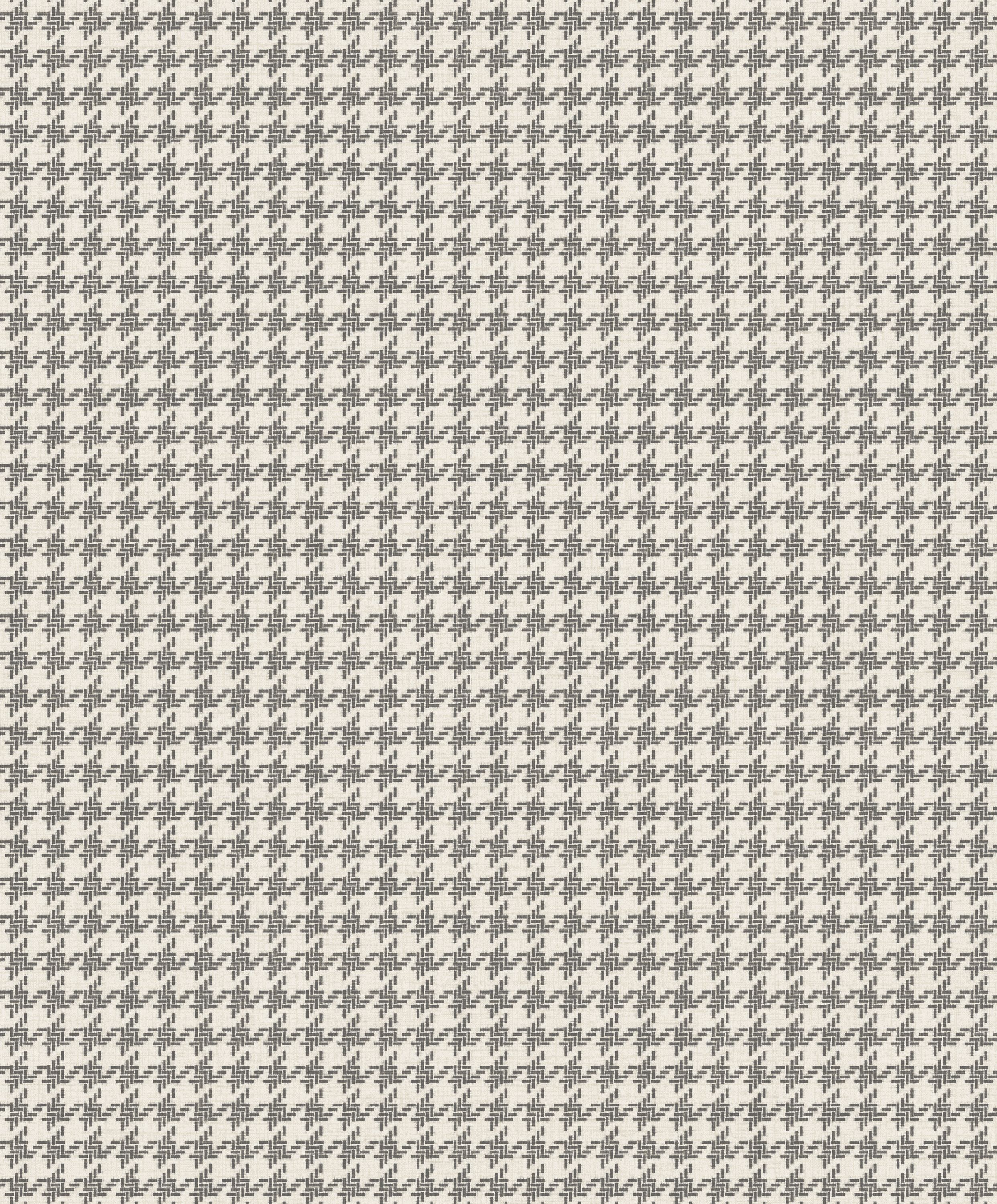 Casadeco - Houndstooth Noir Et Blanc