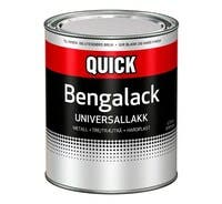 Bengalack Universallack Quick Silkematt 0,68 L Svart