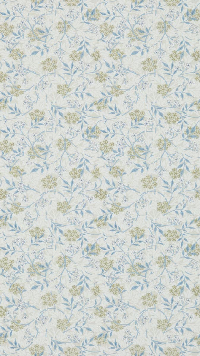 Jasmine Ecru/Woad Morris 160th Anniversary