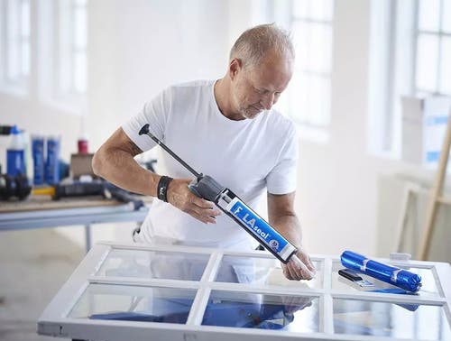 LAseal Svart Fönsterkitt 290ml