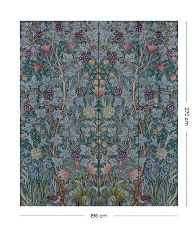 Midbec Tapeter - Vine Embroidery