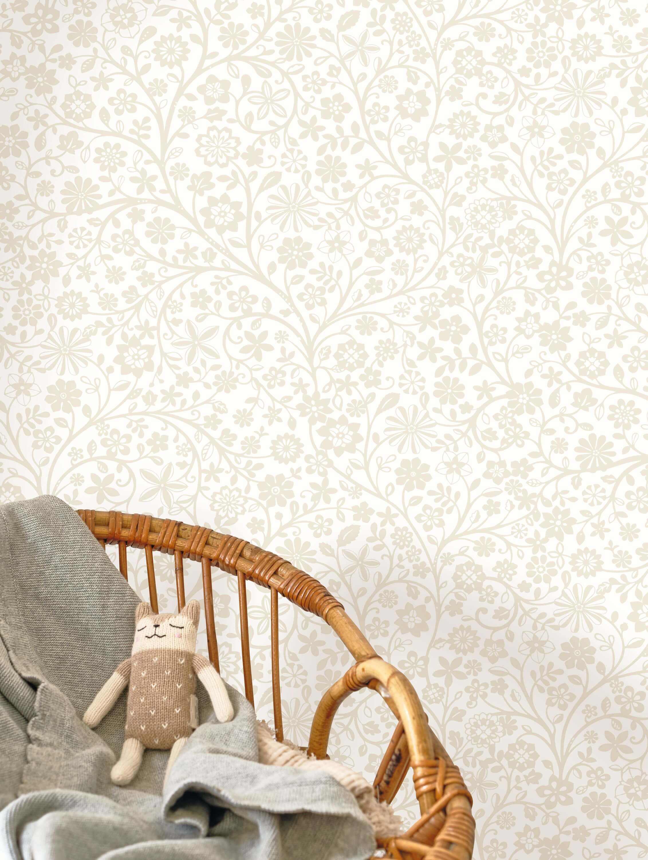 Casadeco - Poetic Flowers Naturel Once Upon A Time 2