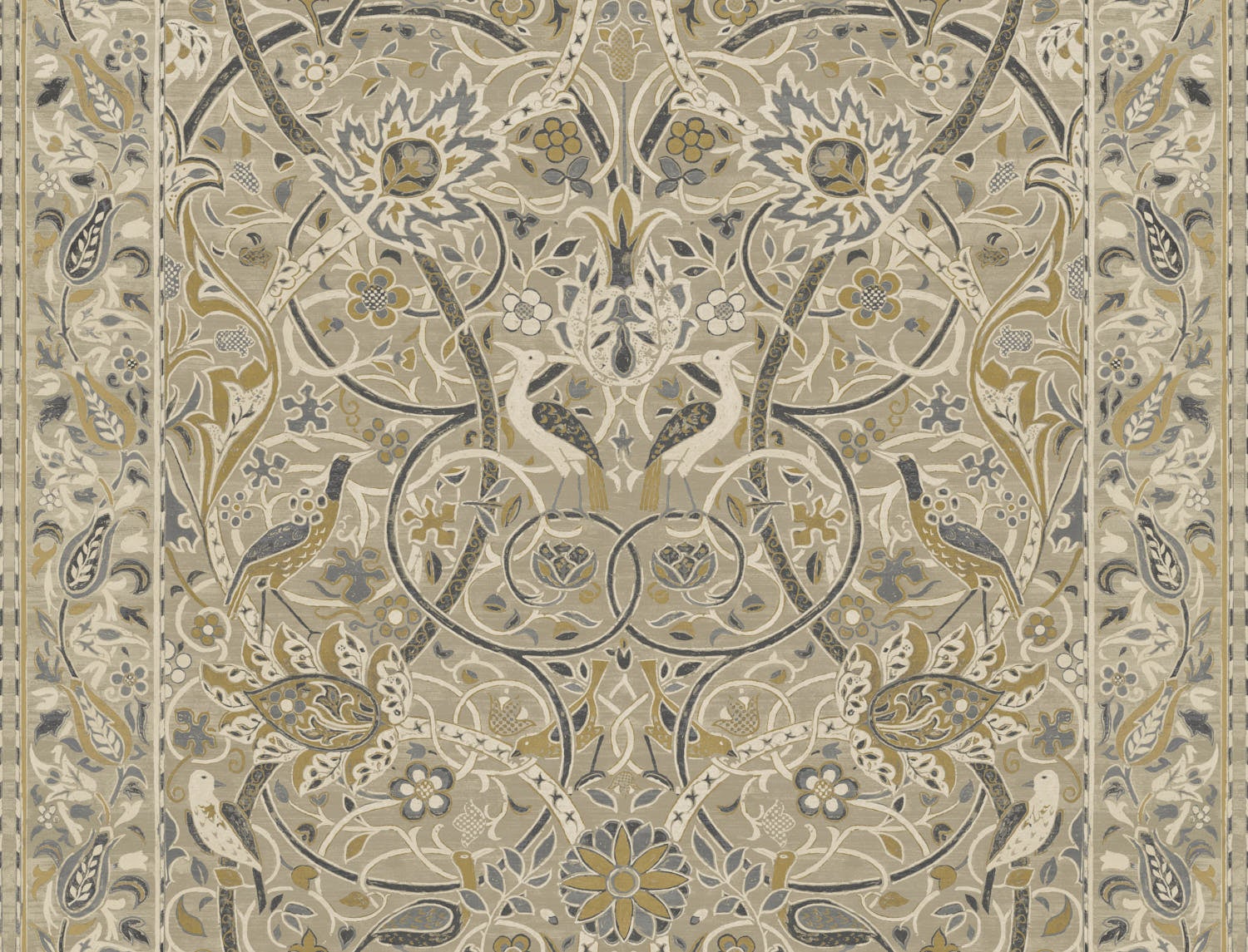Morris & Co - Bullerswood Stone/Mustard Archive IV The Collector