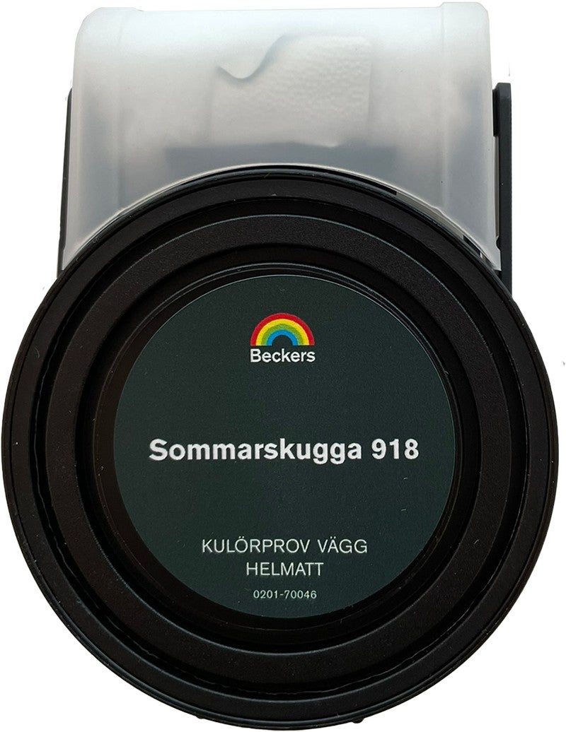 Beckers Kulörprov Helmatt 55ml Sommarskugga 918 0,055 L Sommarskugga 918