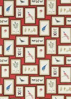 Picture Gallery Red/Multi Sanderson One Sixty Wallp