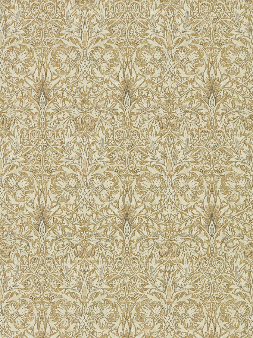 Morris & Co - Snakeshead Gold/Linen Morris 160th Anniversary