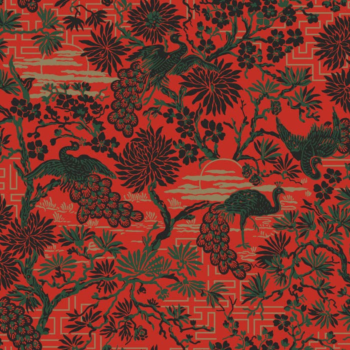 Duro - Brunnsgatan Röd Gammalsvenska Papper