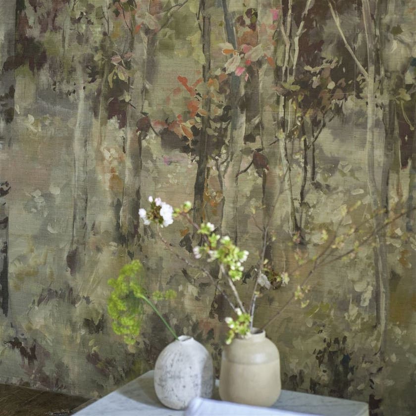 Designers Guild - Bois de Bouleau Grassclot Scenes And Murals III