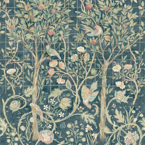 Morris & Co - Melsetter (3M Stocked) In Melsetter Wallpapers