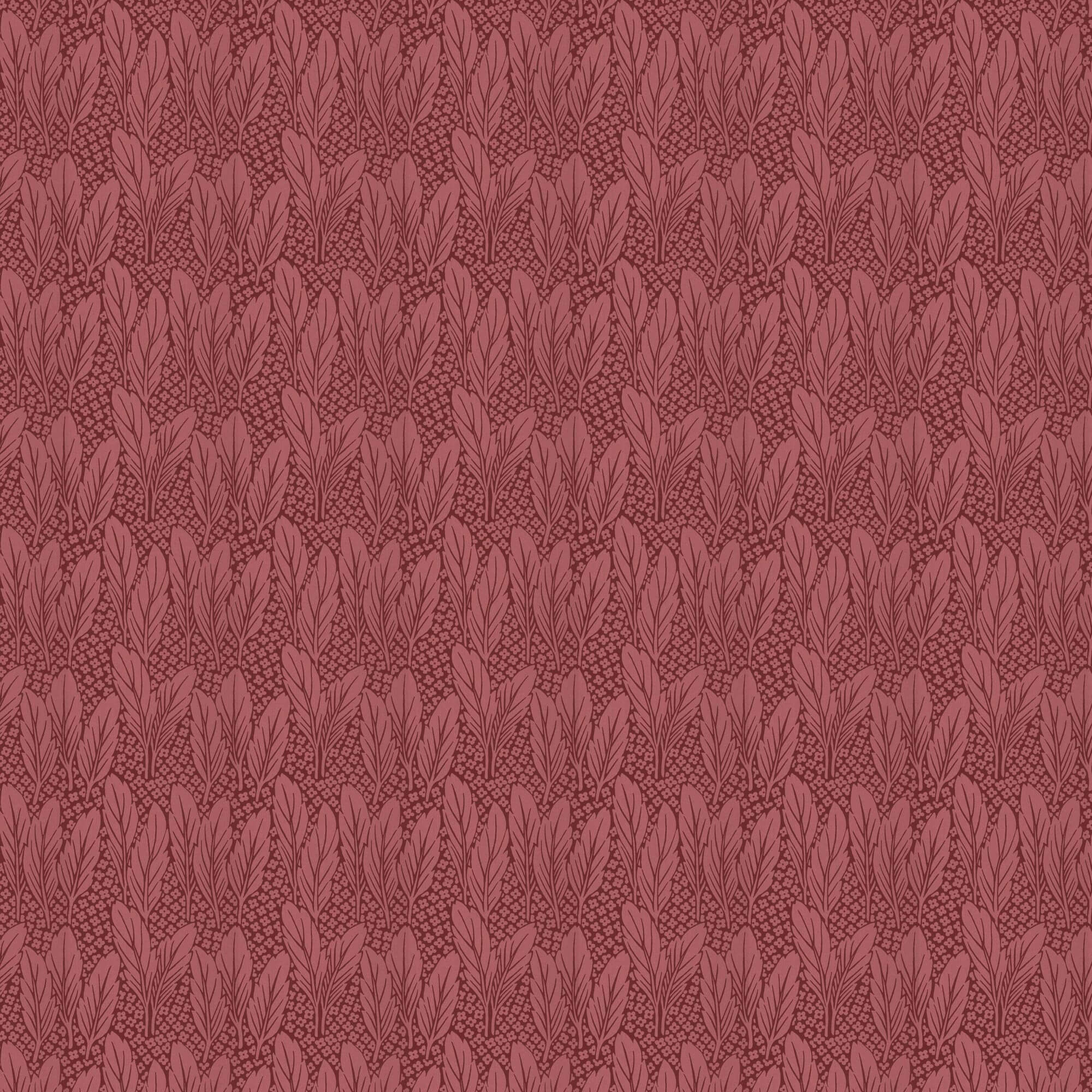 Lim & Handtryck - Trädgård - Glimmer/Röd K50-30