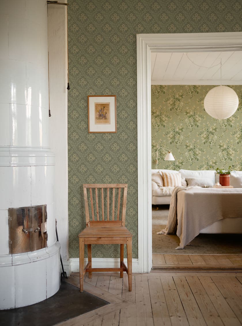 Duro - Gysinge Ii Grön Gammalsvenska Papper