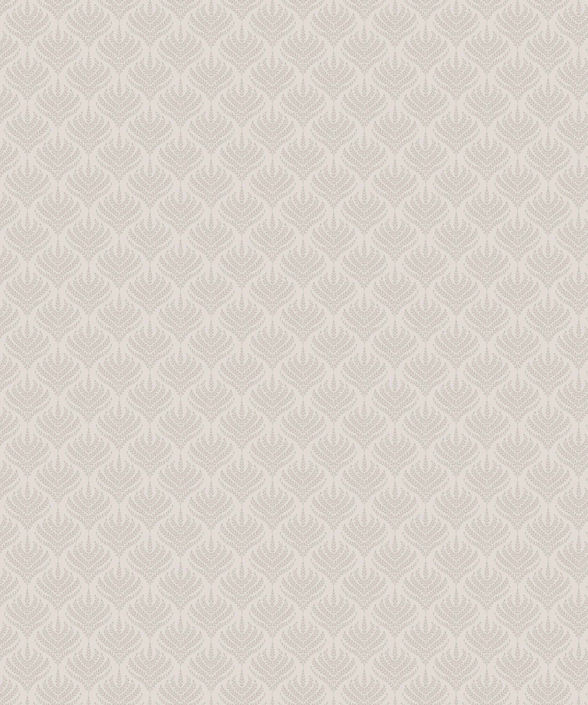 Liberty - Paisley Fern Pewter White