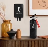 Brandfilt Svart/Silver