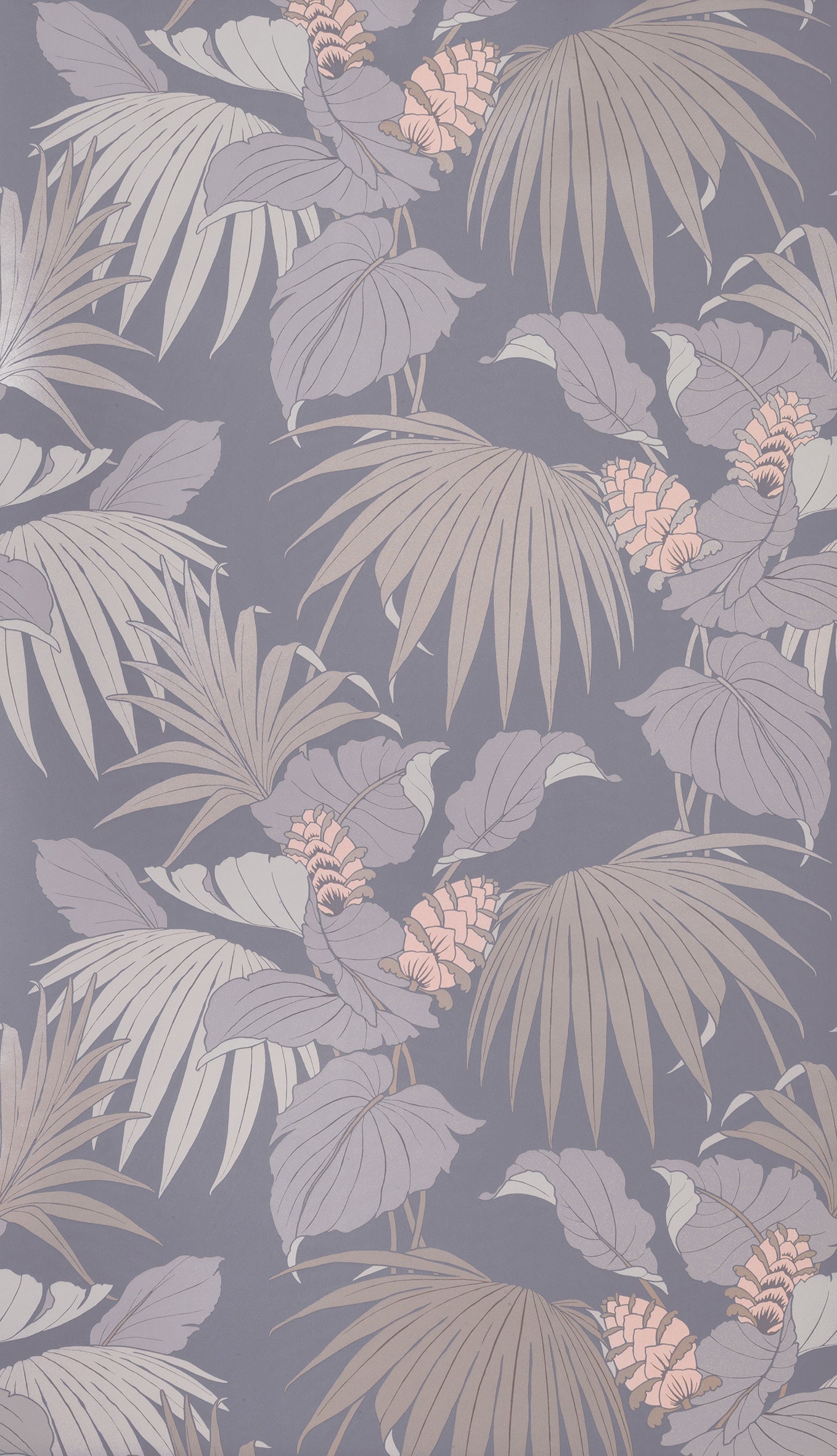 Osborne & Little - Vernazza  Grey/Rose Gold